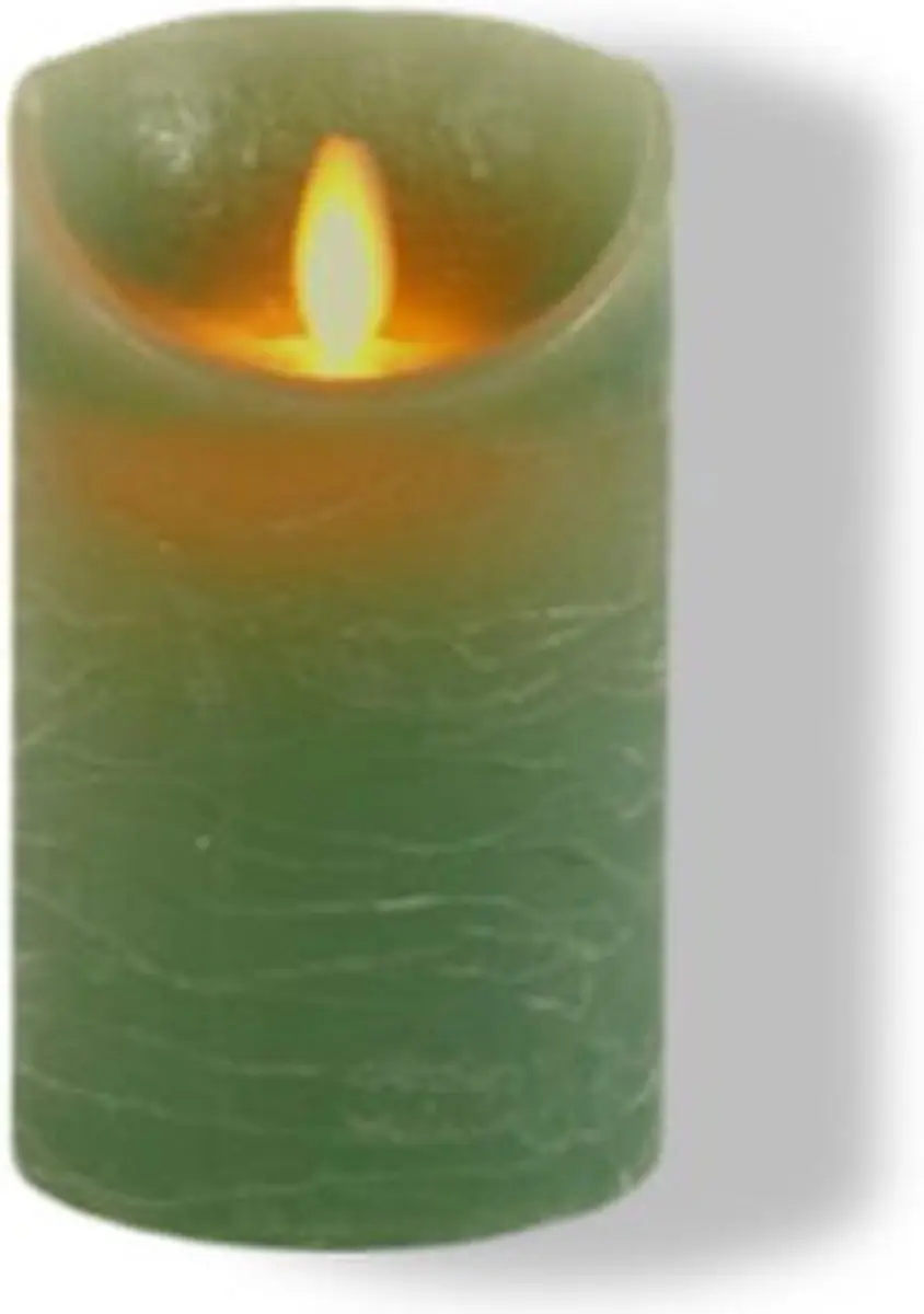 Anna's Collection Oslo LED Stompkaars - Jade Groen - 12,5 cm