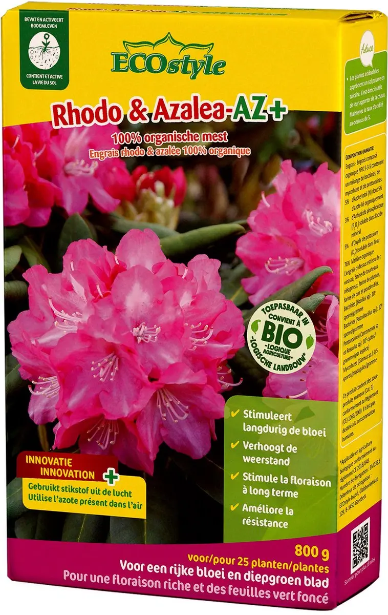 ECOstyle Rodo & Azalea Voeding 800g