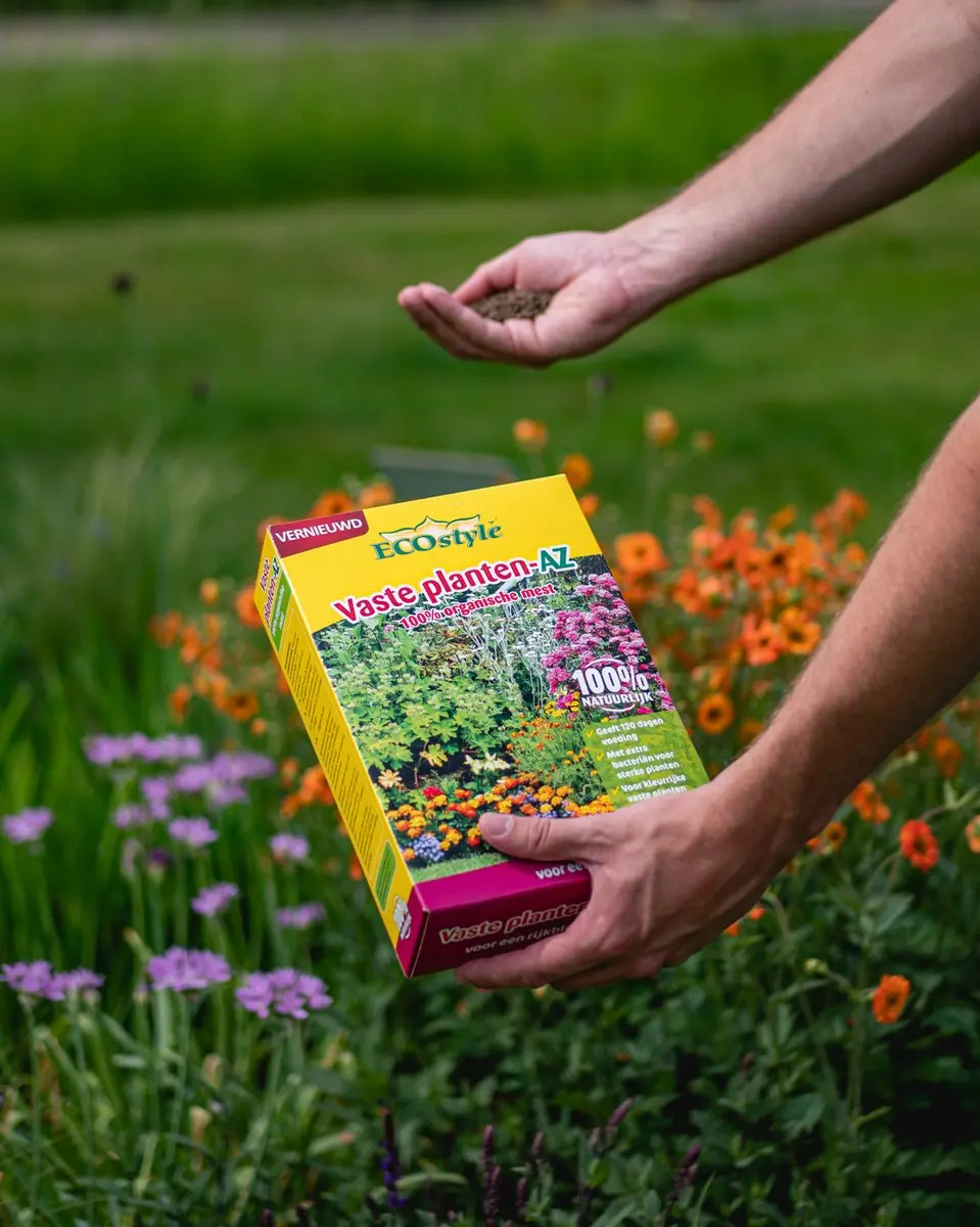 ECOstyle Vaste Planten AZ Organische Meststof 800g - 10m² - afbeelding 4 van 6