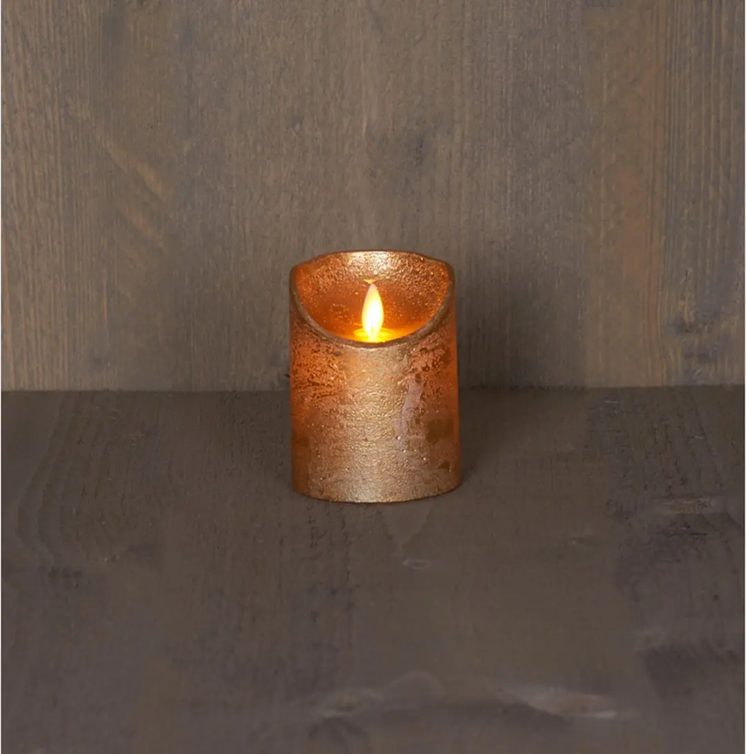 Anna's Collection Stompkaars LED Oslo 10cm - Goud