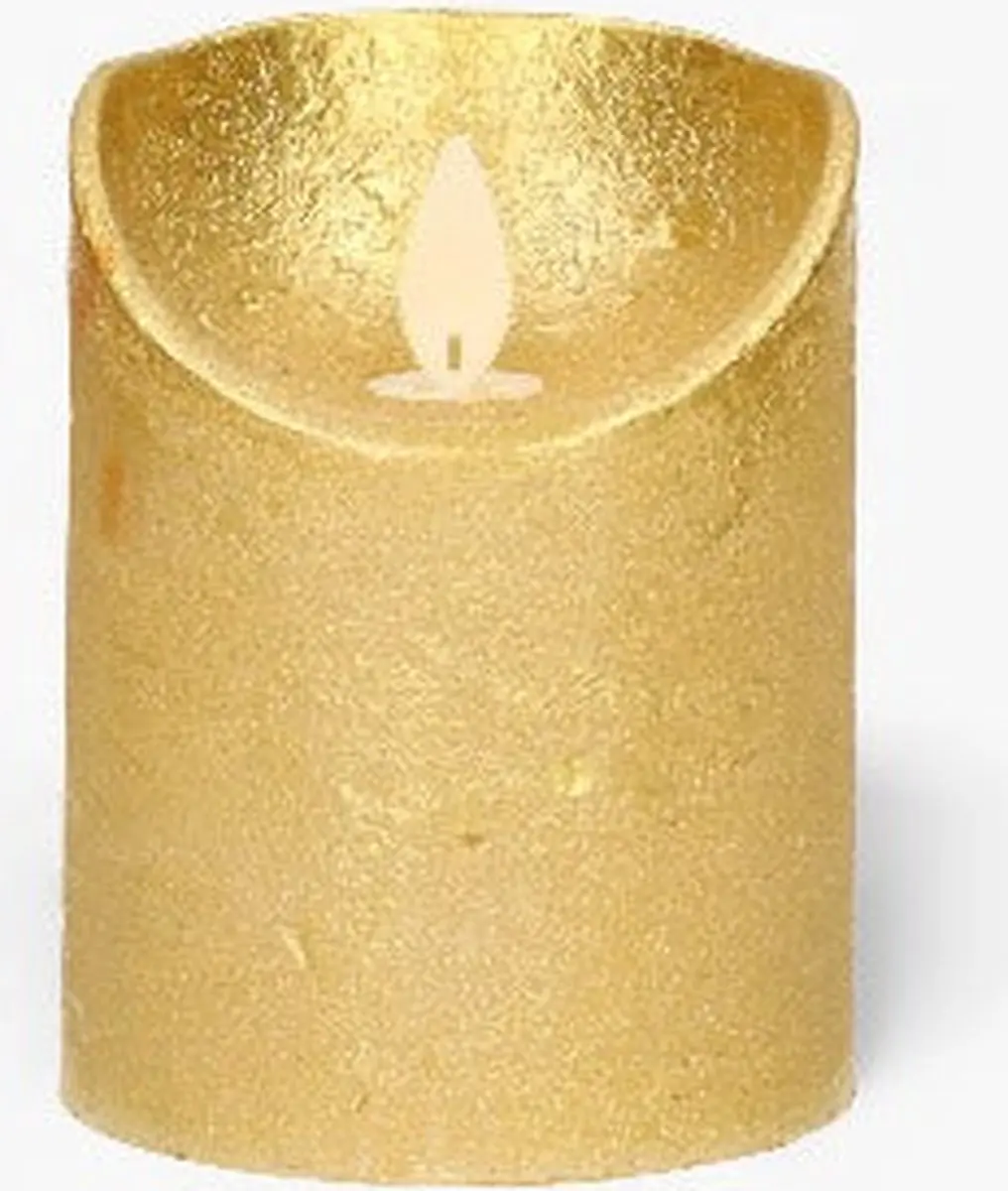 Anna's Collection Stompkaars LED Oslo 10cm - Goud