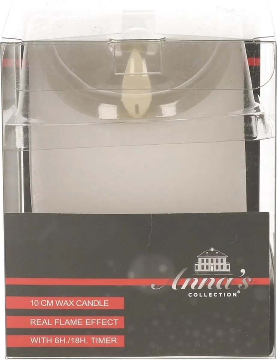 Anna's Collection Stompkaars LED - Wit H10cm