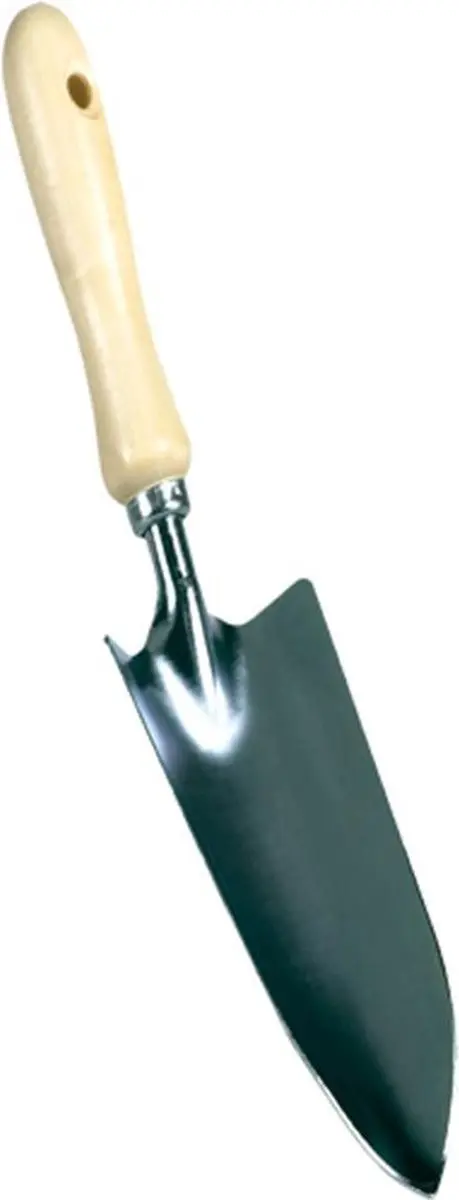 Talen Tools Verplantschepje - Verzinkt staal - Essenhouten handvat - afbeelding 2 van 3