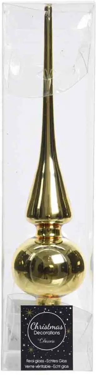 Decoris Kerstboompiek Glas