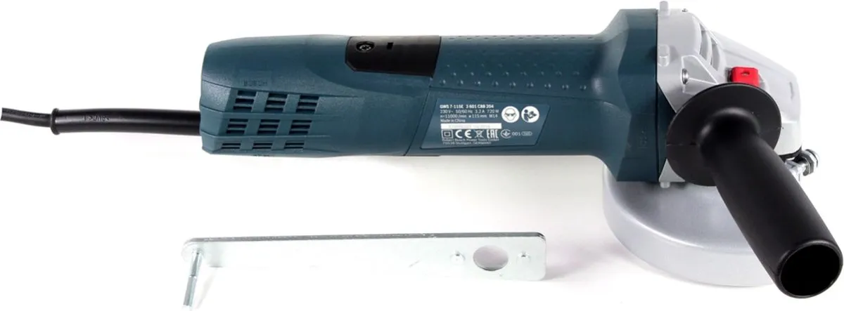 Bosch Professional GWS 7-115 E Haakse Slijper 720W - afbeelding 6 van 6