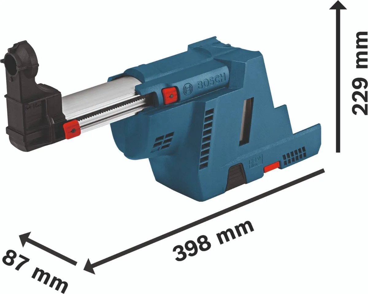 Bosch Professional GDE 18V-16 Afzuigapparaat - 1600A0051M - afbeelding 6 van 6
