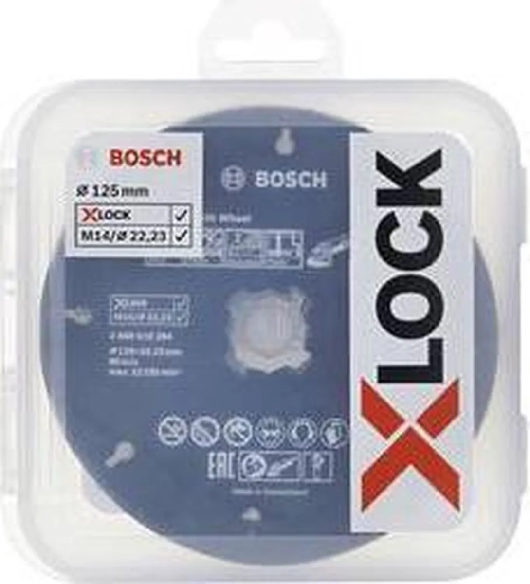 Bosch Professional X-Lock Schijvenset 5-delig 125mm