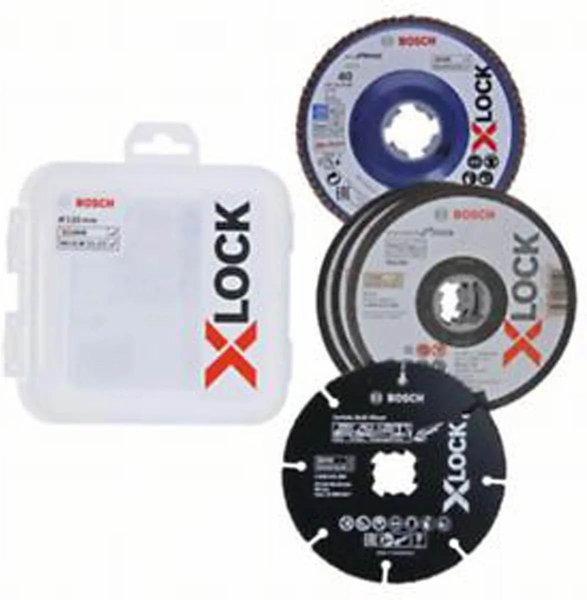 Bosch Professional X-Lock Schijvenset 5-delig 125mm