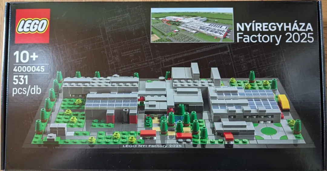 LEGO 4000045 Nyíregyháza Factory 2025