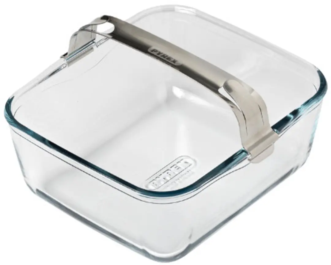 Pyrex 301U300 ovenschaal 2 l Vierkant Glas Universele bakvorm