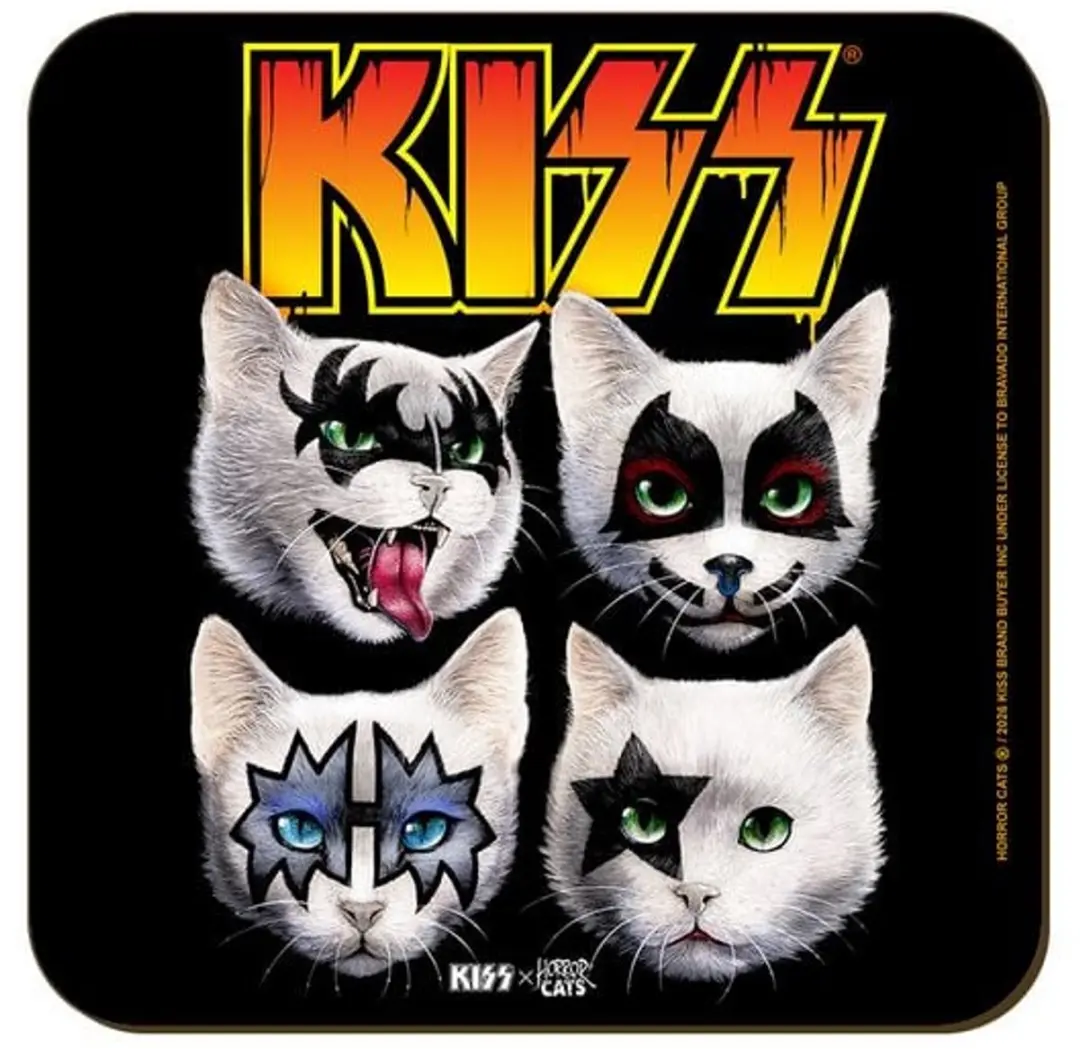 Kiss Horror Cats Feline Four Unisex Viltje