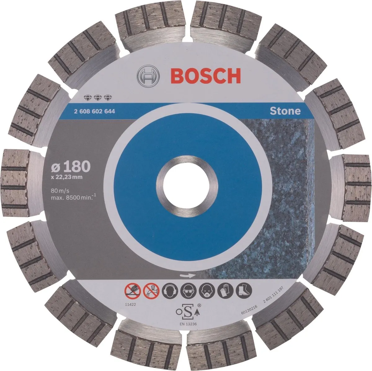 Bosch Professional Diamantschijf Best Stone 180mm