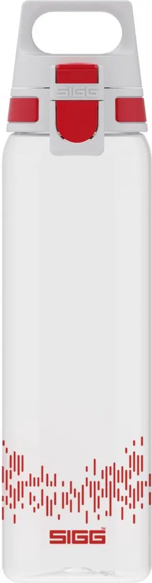 SIGG Drinkfles Total Clear One 0,75 Myplanet Red