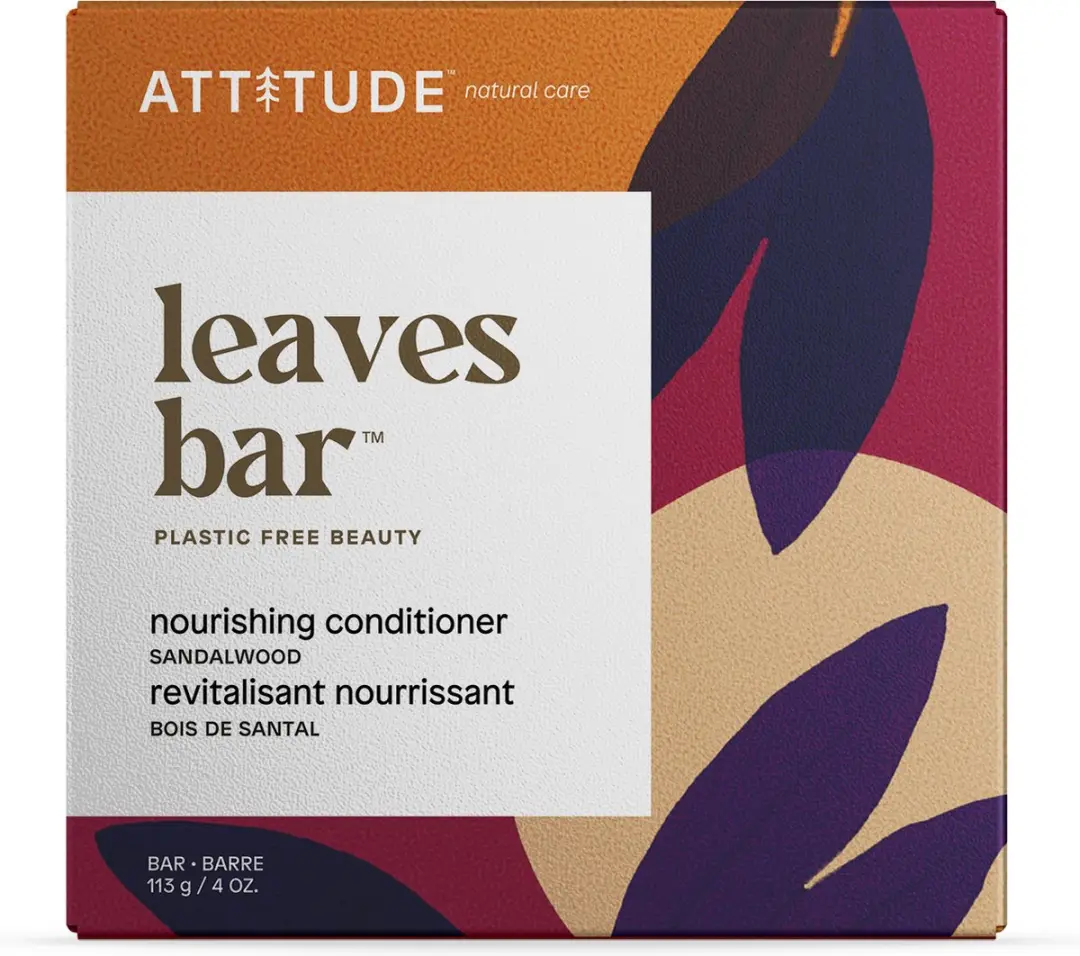 Attitude Leaves Bar Voedende Conditioner 113 gram. Sandelhout.