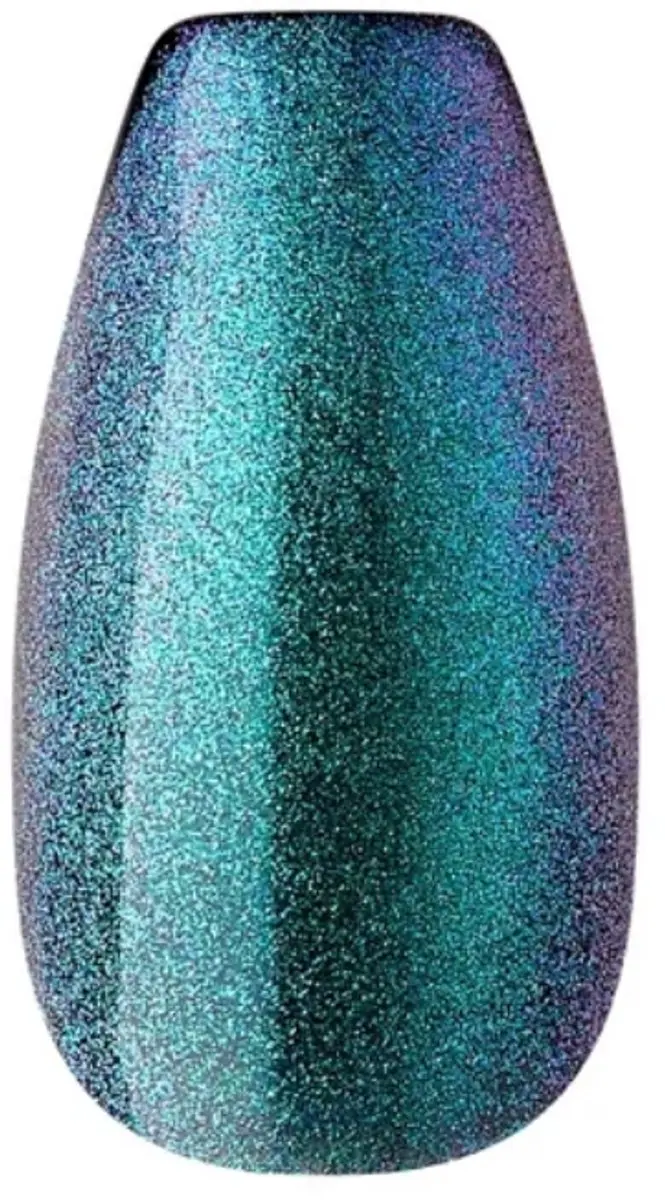 Kiss Gel Fantasy Magnetic Chameleon Kunstnagels - Blauw/Groen - afbeelding 4 van 5