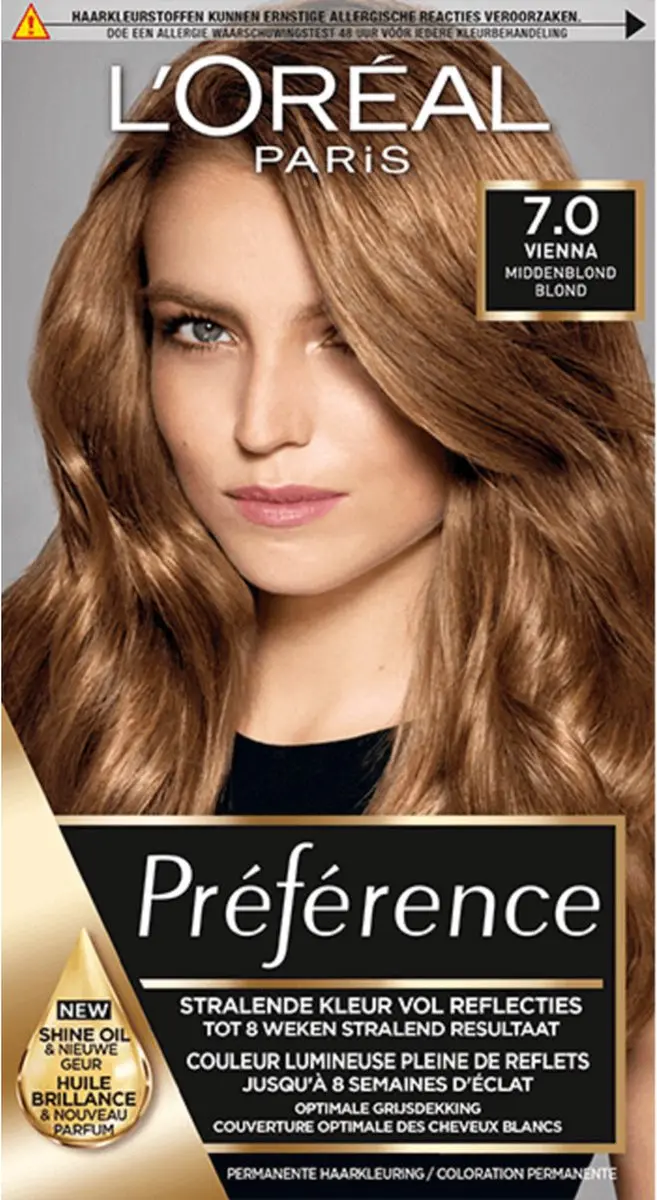 L'Oréal Paris Preference 07 Middenblond Haarkleuring