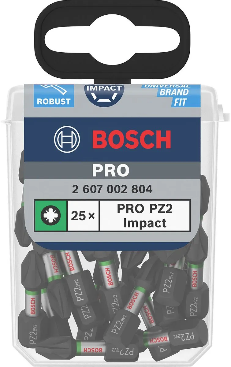 Bosch Professional 2607002804 Bitset 25-delig - 25mm