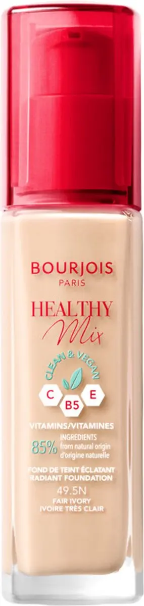 Bourjois Paris Healthy Mix Clean Foundation 49.5 Fair Ivory