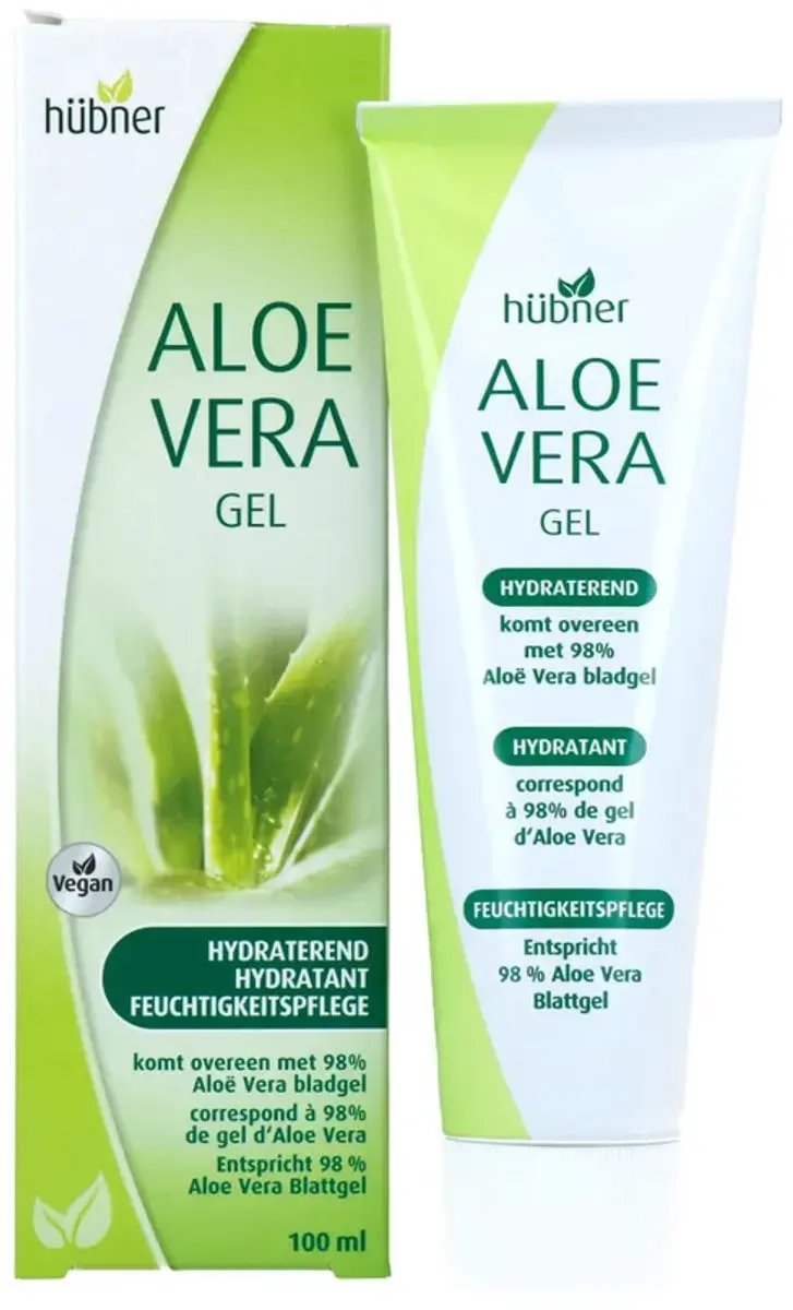 Hubner 98% Puur Aloe Vera Gel 100ml