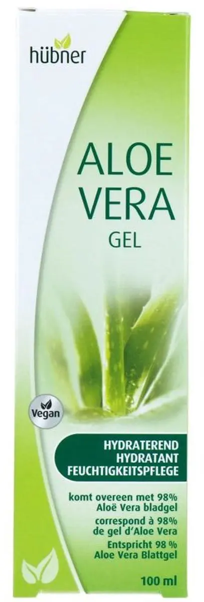 Hubner 98% Puur Aloe Vera Gel 100ml