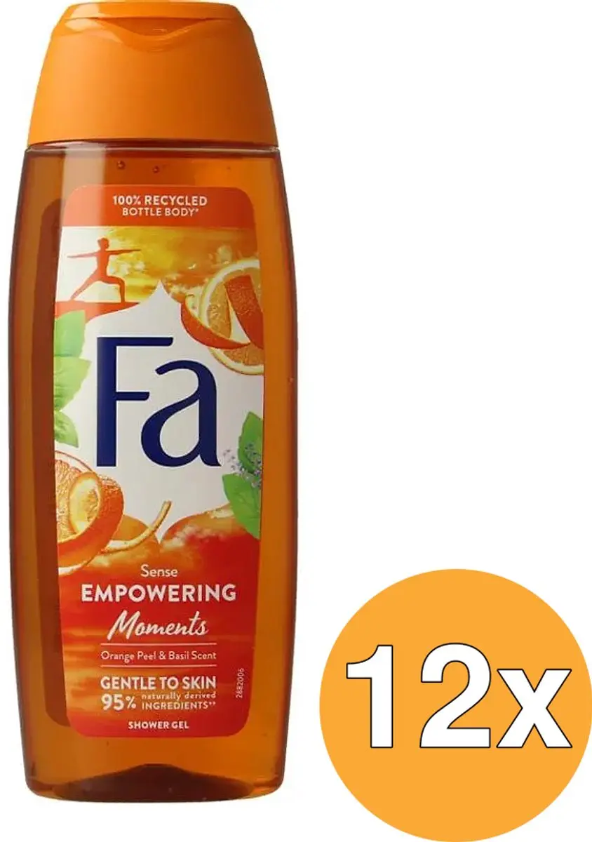 12x Fa Douchegel Empowering Moments (250 ml)