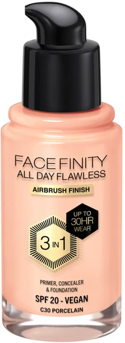 Max Factor Facefinity All Day Flawless Foundation C30 Porcelain