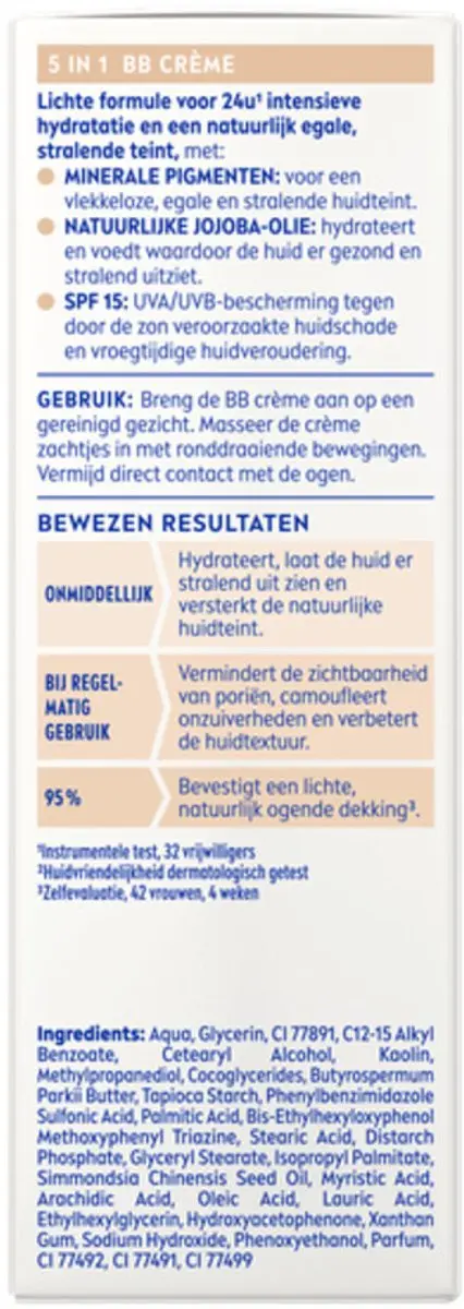 NIVEA BB Crème SPF15 Light 50ml - 6 Stuks - afbeelding 3 van 6