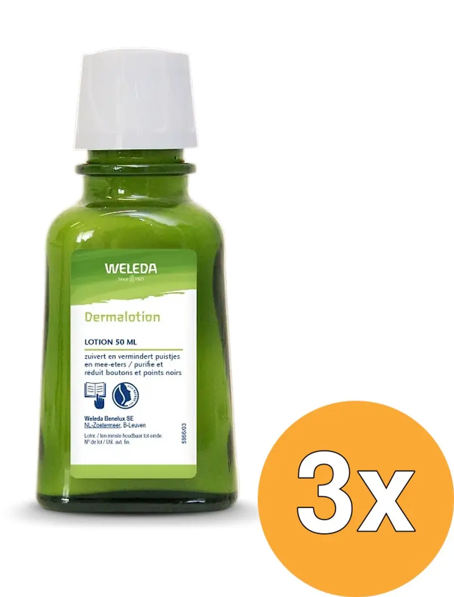 3x WELEDA Dermalotion (50 ml)