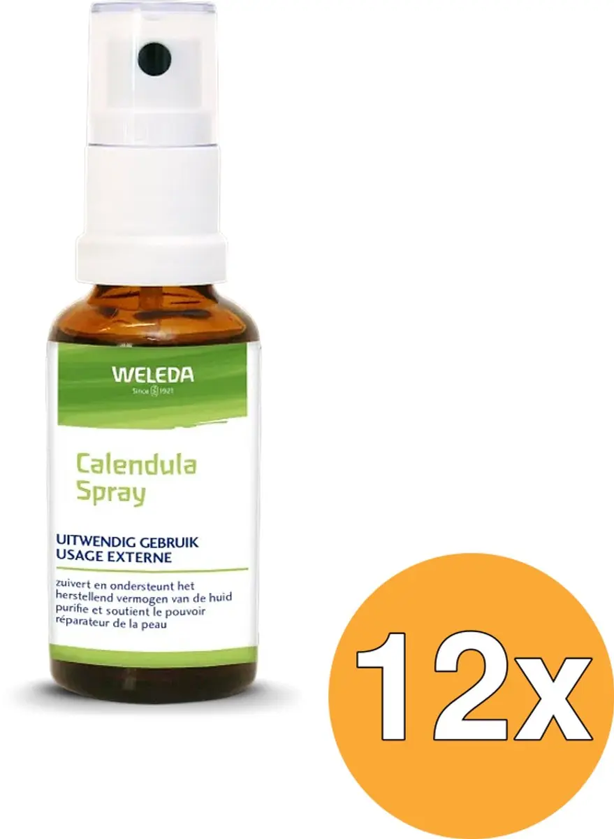 12x WELEDA Calendula spray (30 ml)