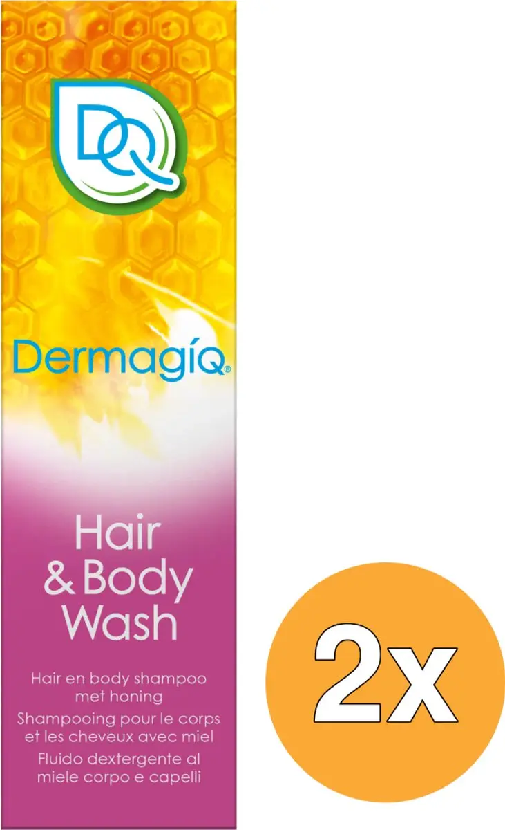 2x Dermagiq Hair & Bodywash (250 ml)