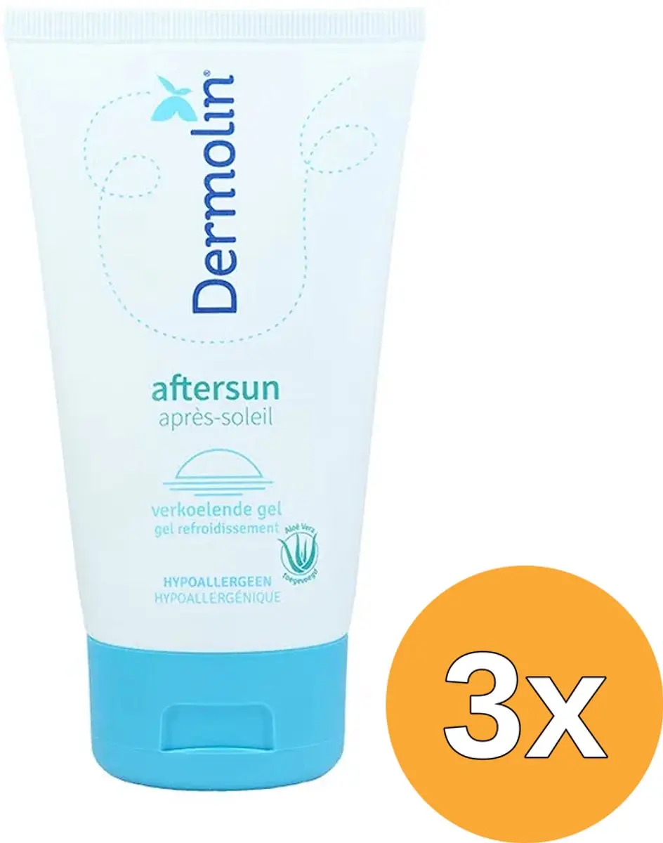 3x Dermolin Sun Aftersun (150 ml)