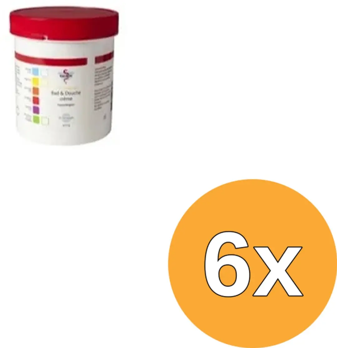 6x Fagron Douchecreme Dr de Swaan (400 gr)
