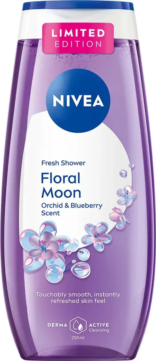 Nivea Floral Moon Orchid & Blueberry Scent Fresh Showergel 250ML