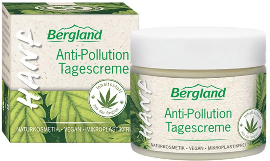 Bergland Hennep Anti Vervuiling Dagcreme 50ML
