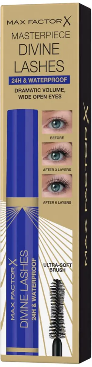 Max Factor Divine Lashes Mascara 003 Waterproof Black