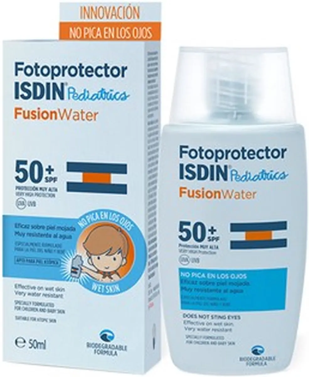 Zonnebrand Lotion Isdin Fotoprotector Pediatrics Kinderen Spf 50+ Ultra-licht (5