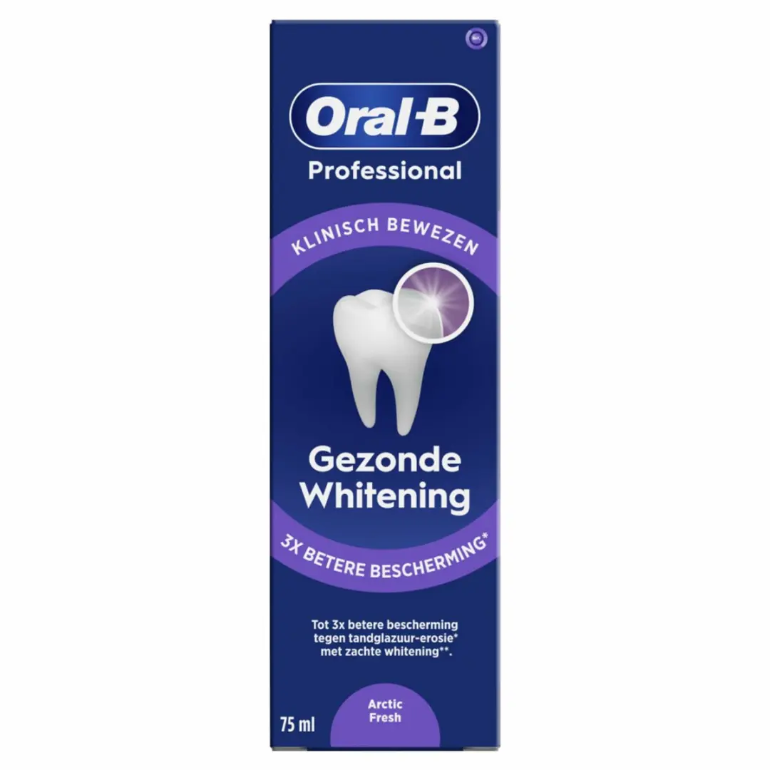 Oral-B Professional Gezonde Whitening Arctic Fresh Tandpasta - 12x75ml