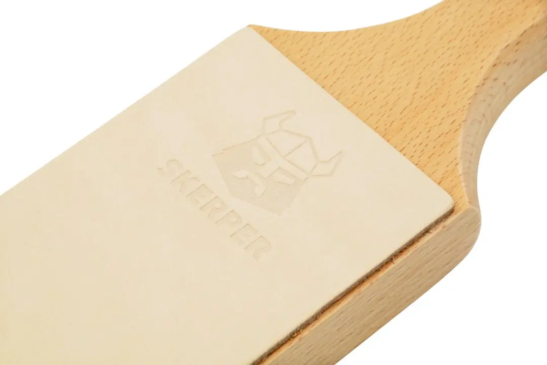 Skerper STP001 Stropping Paddle - Dubbelzijdig Glad Leer