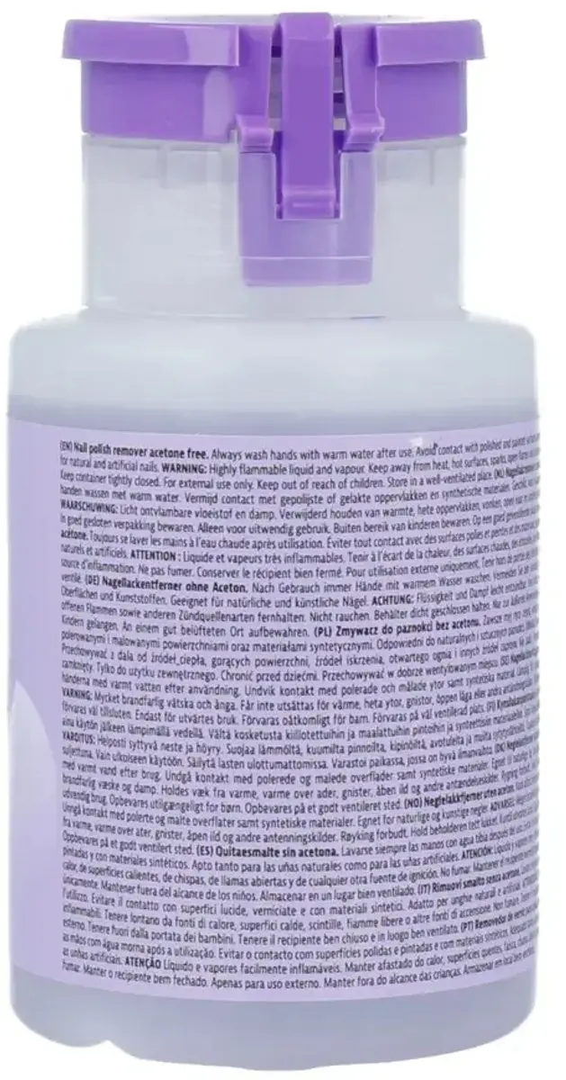 Sence Nagellakremover Pomp 150ml - Paars - afbeelding 4 van 4