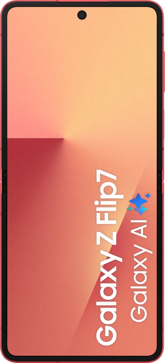 Samsung Galaxy Z Flip7 5G - 256GB - Coral Red + 1 Jaar extra garantie