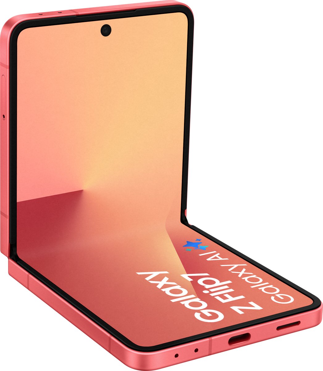 Samsung Galaxy Z Flip7 5G - 256GB - Coral Red + 1 Jaar extra garantie