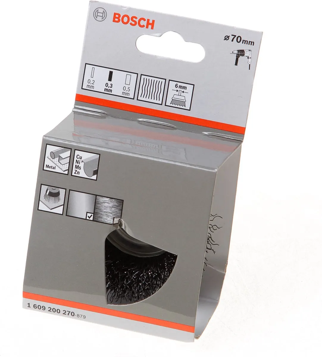 Bosch Professional Komstlbloesel 6mm - 70g Gegolfd Staal