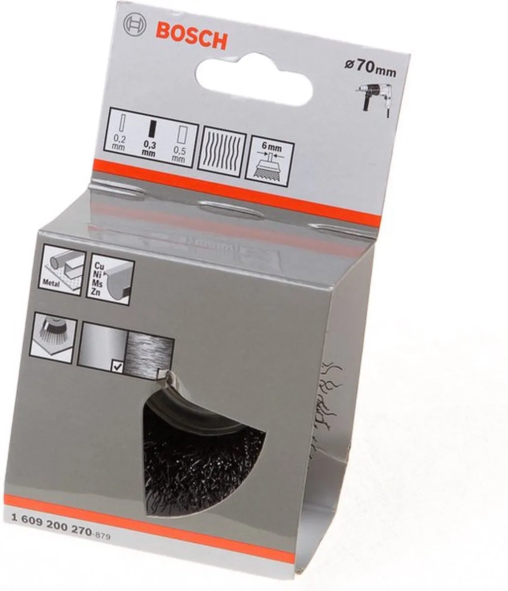 Bosch Professional Komstlbloesel 6mm - 70g Gegolfd Staal - afbeelding 6 van 6
