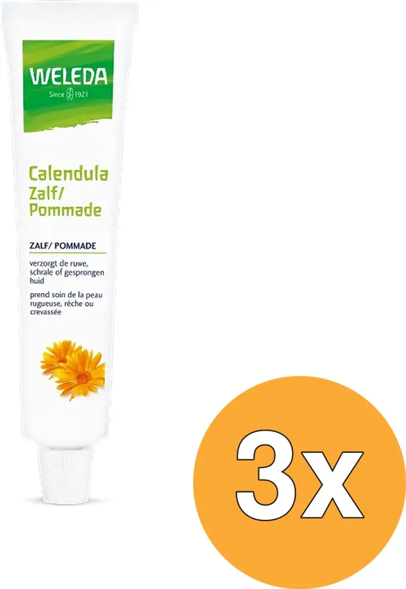 3x WELEDA Calendula zalf (25 gr)
