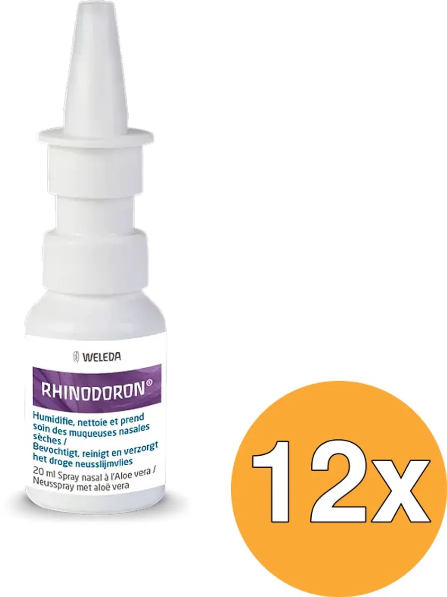 12x WELEDA Rhinodoron neusspray (20 ml)