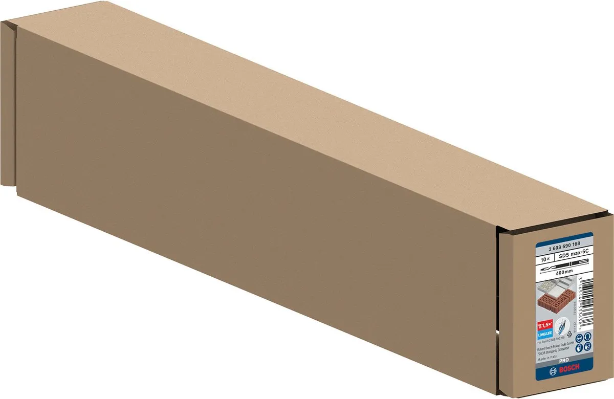 Bosch Professional PUNTBEITEL SDSMAX 400mm RTec Speed - Hout - 2608690168 - afbeelding 6 van 6