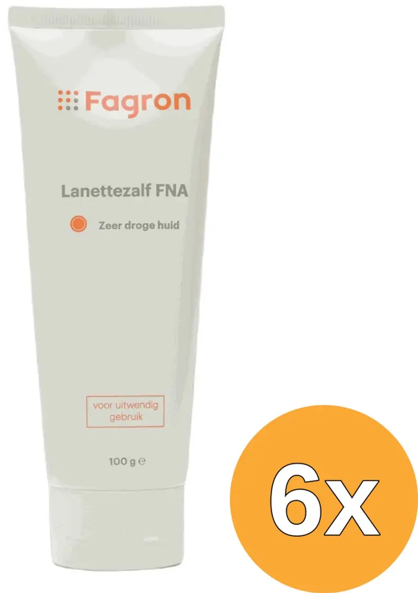 6x Fagron Lanettezalf FNA (100 gr)