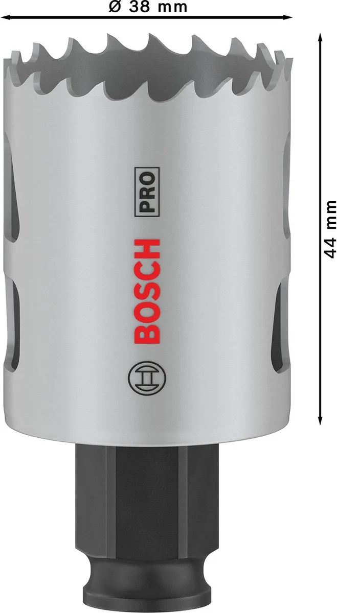 Bosch Professional Multi Materiaal PC Plus Gatenzaag 38mm - 2608594380