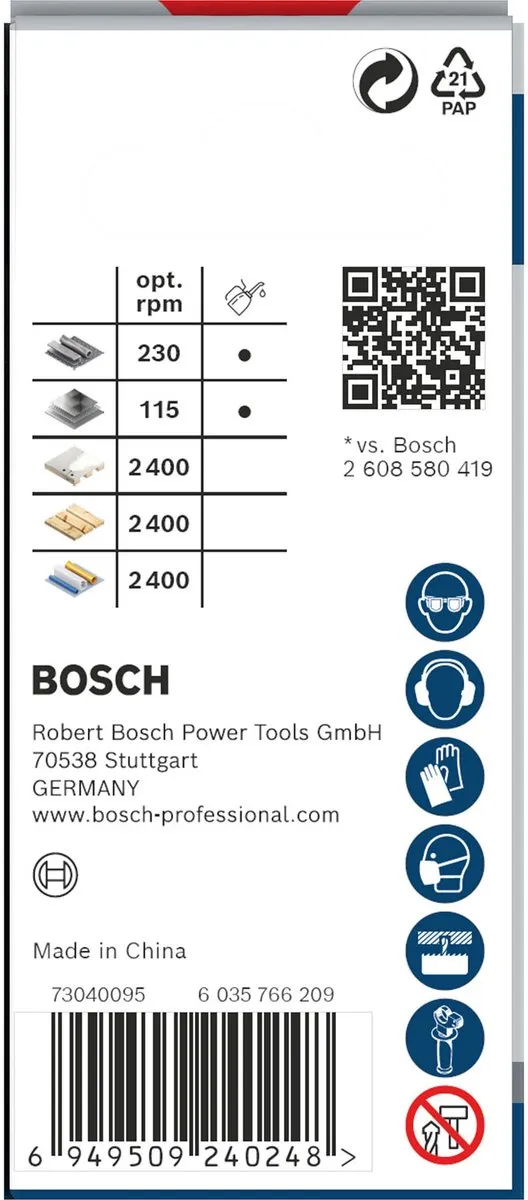 Bosch Professional Multi Materiaal PC Plus Gatenzaag 38mm - 2608594380