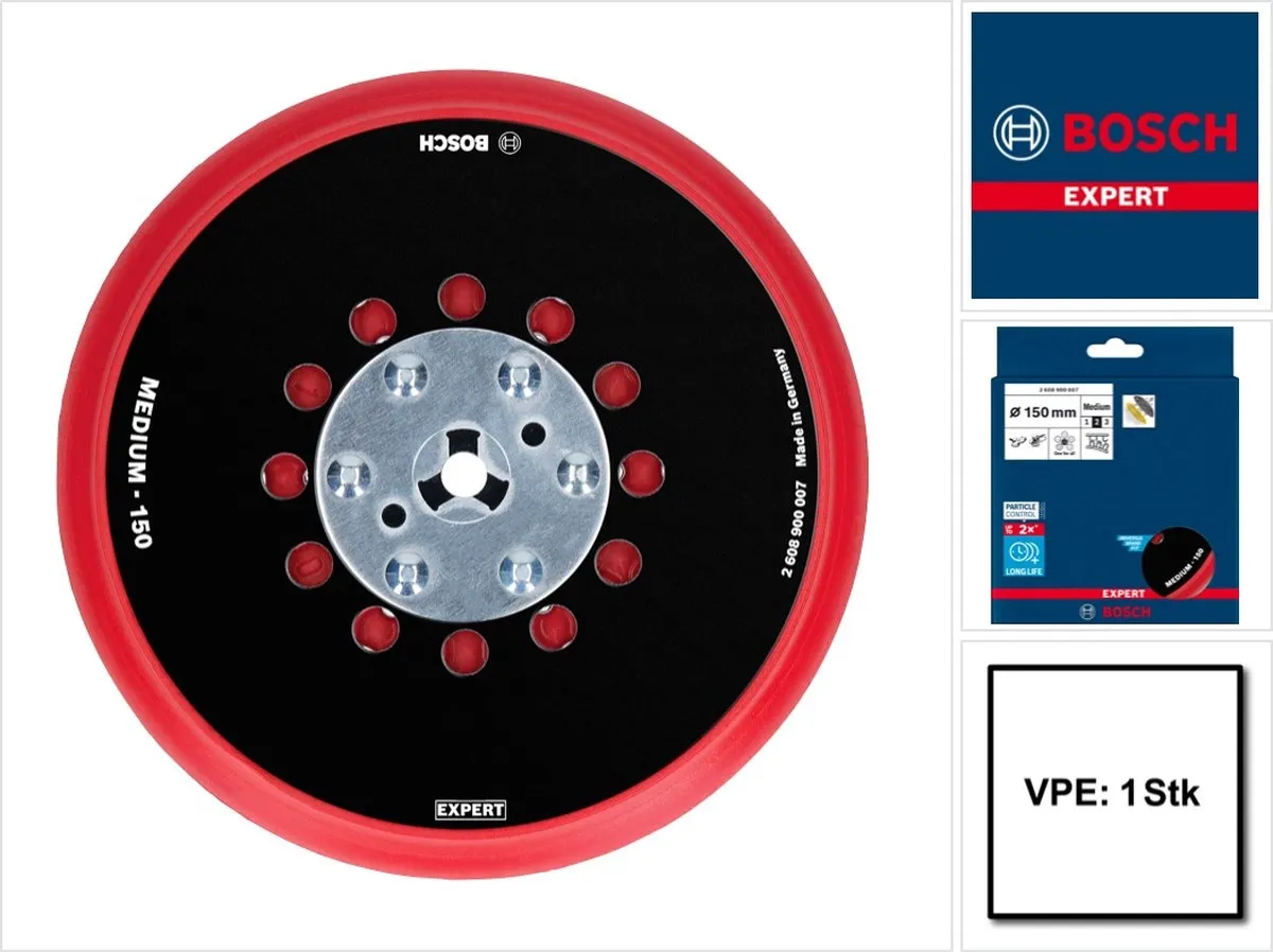 Bosch Professional EXPERT Steunschijf 150mm - Multihole